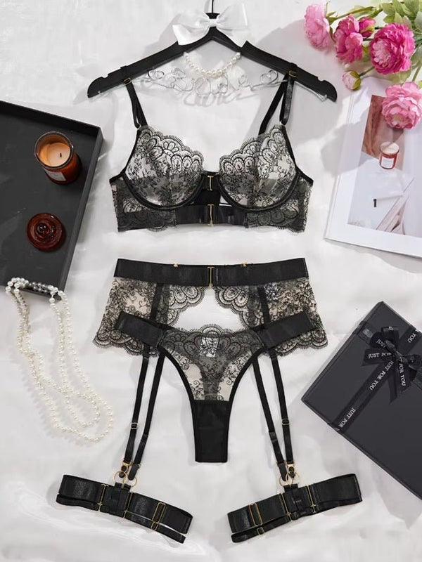Conjunto Francisca negro